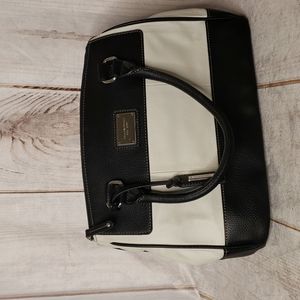 Tignanello Black & White Handbag